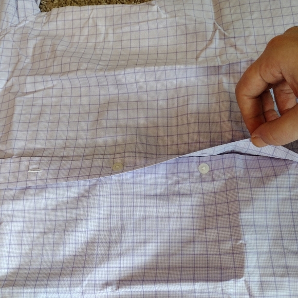 Ralph Lauren Youth Lavender Plaid Button Down Shirt NWOT - Picture 10 of 13